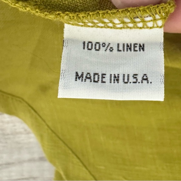 Bryn Walker Noma 100% Linen Tunic Top Asymmetric Lagenlook Cowl Neck Sz Small - Picture 6 of 10